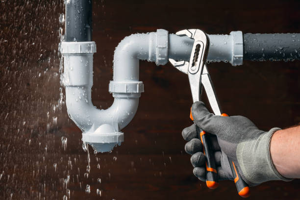 Professional Drain Cleaning technician working in Quincy, MA